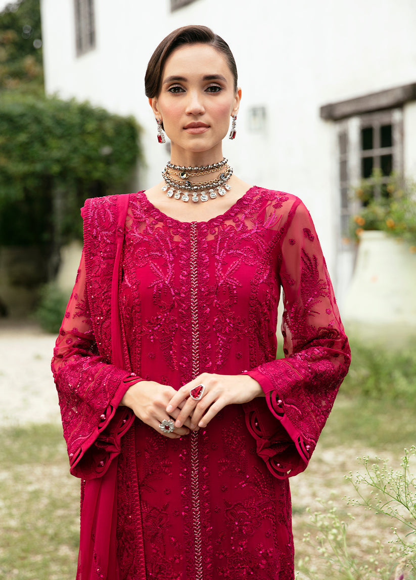 Gulaal | Embroidered Chiffon Eid Collection | MYSARIA - Rang-e-Khaas