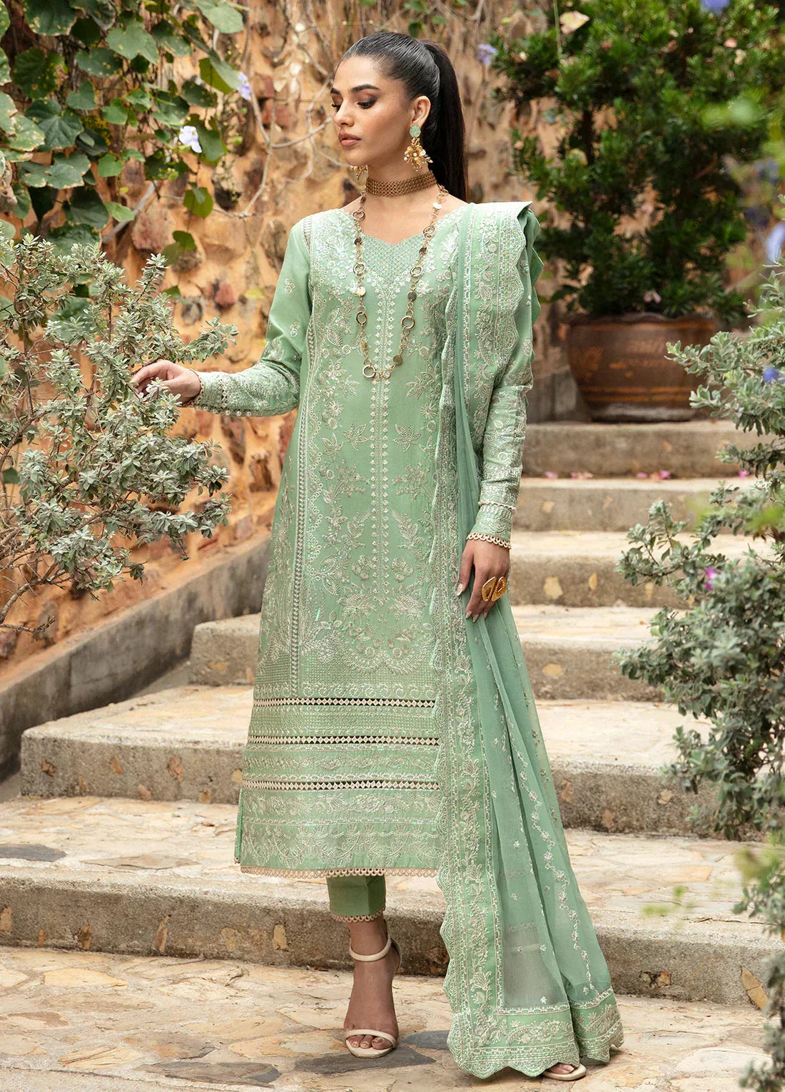 Gulaal | Luxury Lawn 24 | DENIZ (GL-LL-24V1-05) - Rang-e-Khaas