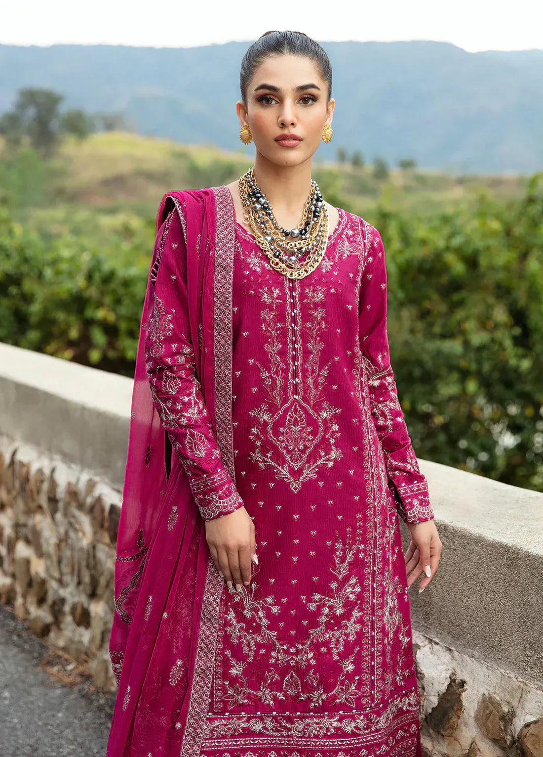 Gulaal | Luxury Lawn 24 | ARMERIA (GL-LL-24V1-02) - Rang-e-Khaas