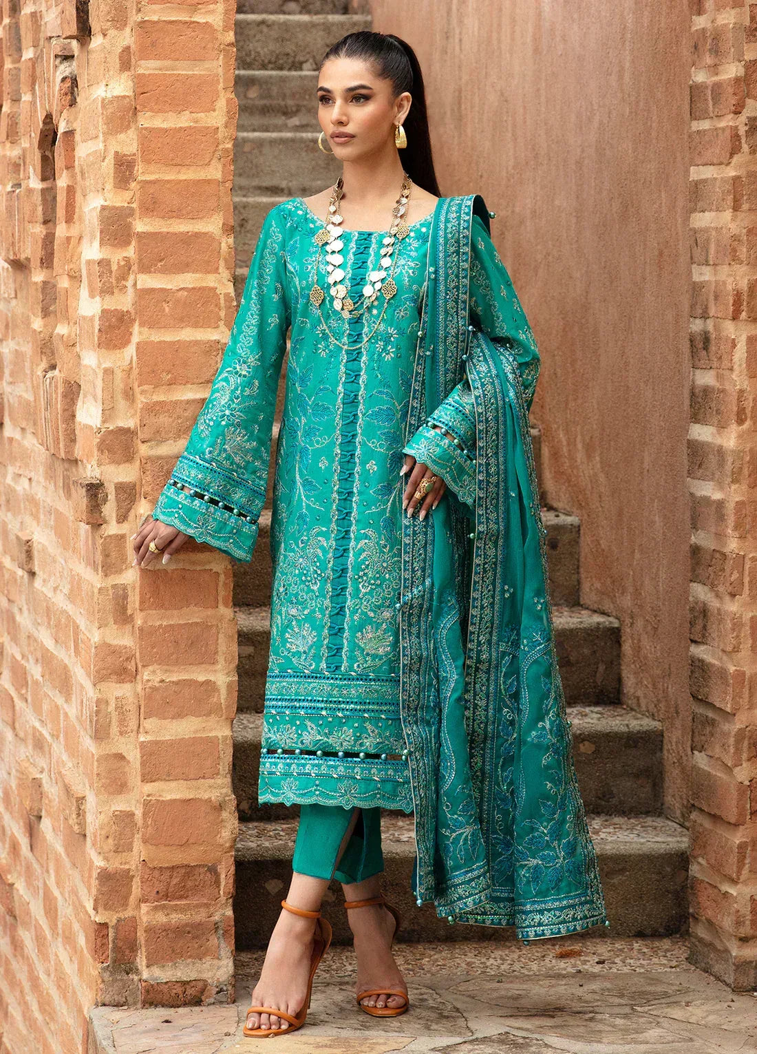 Gulaal | Luxury Lawn 24 | CIANA (GL-LL-24V1-08) - Rang-e-Khaas