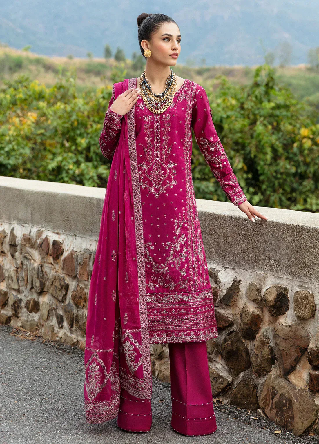 Gulaal | Luxury Lawn 24 | ARMERIA (GL-LL-24V1-02) - Rang-e-Khaas