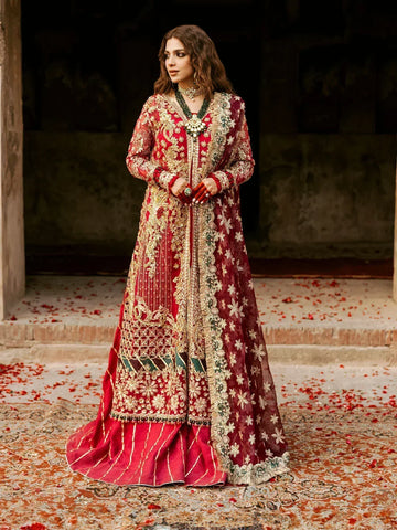Maryam Hussain | Gulaab Wedding Formals 24 | Ishq - Rang-e-Khaas