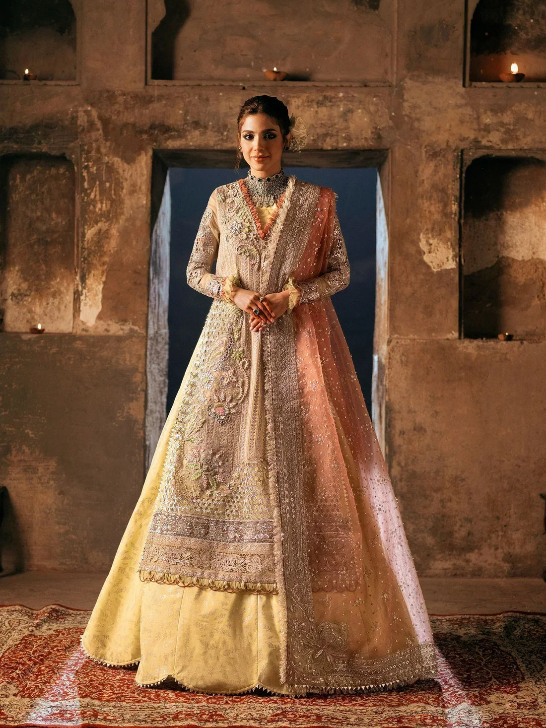 Maryam Hussain | Gulaab Wedding Formals 24 | Marwa - Rang-e-Khaas