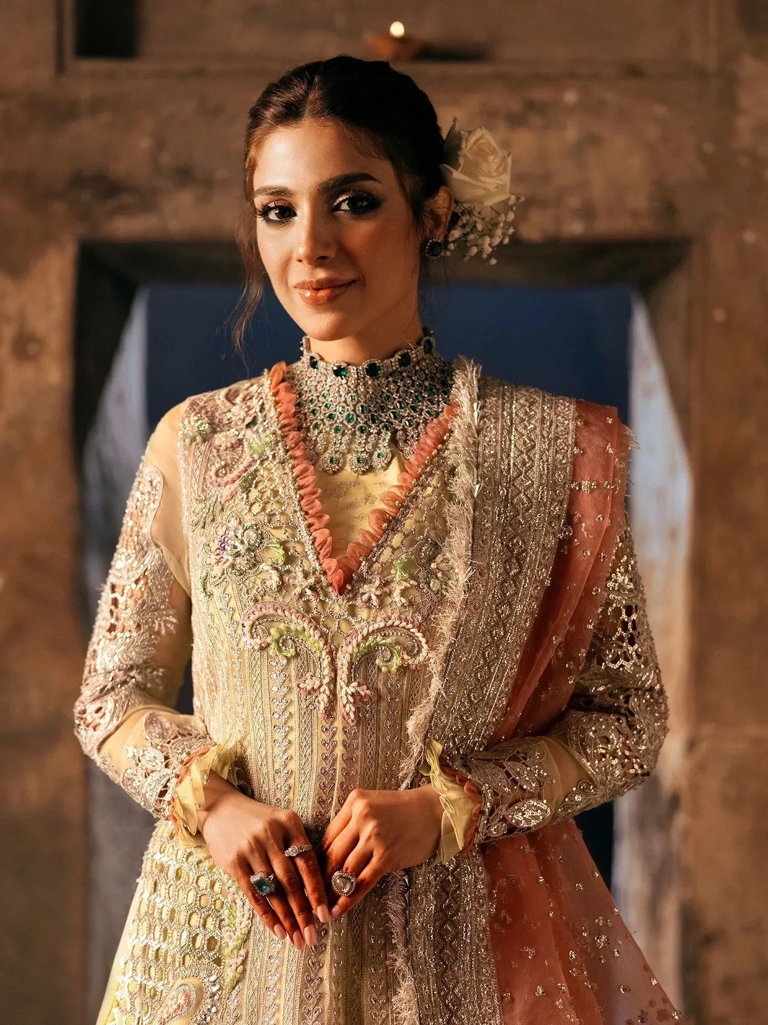 Maryam Hussain | Gulaab Wedding Formals 24 | Marwa - Rang-e-Khaas