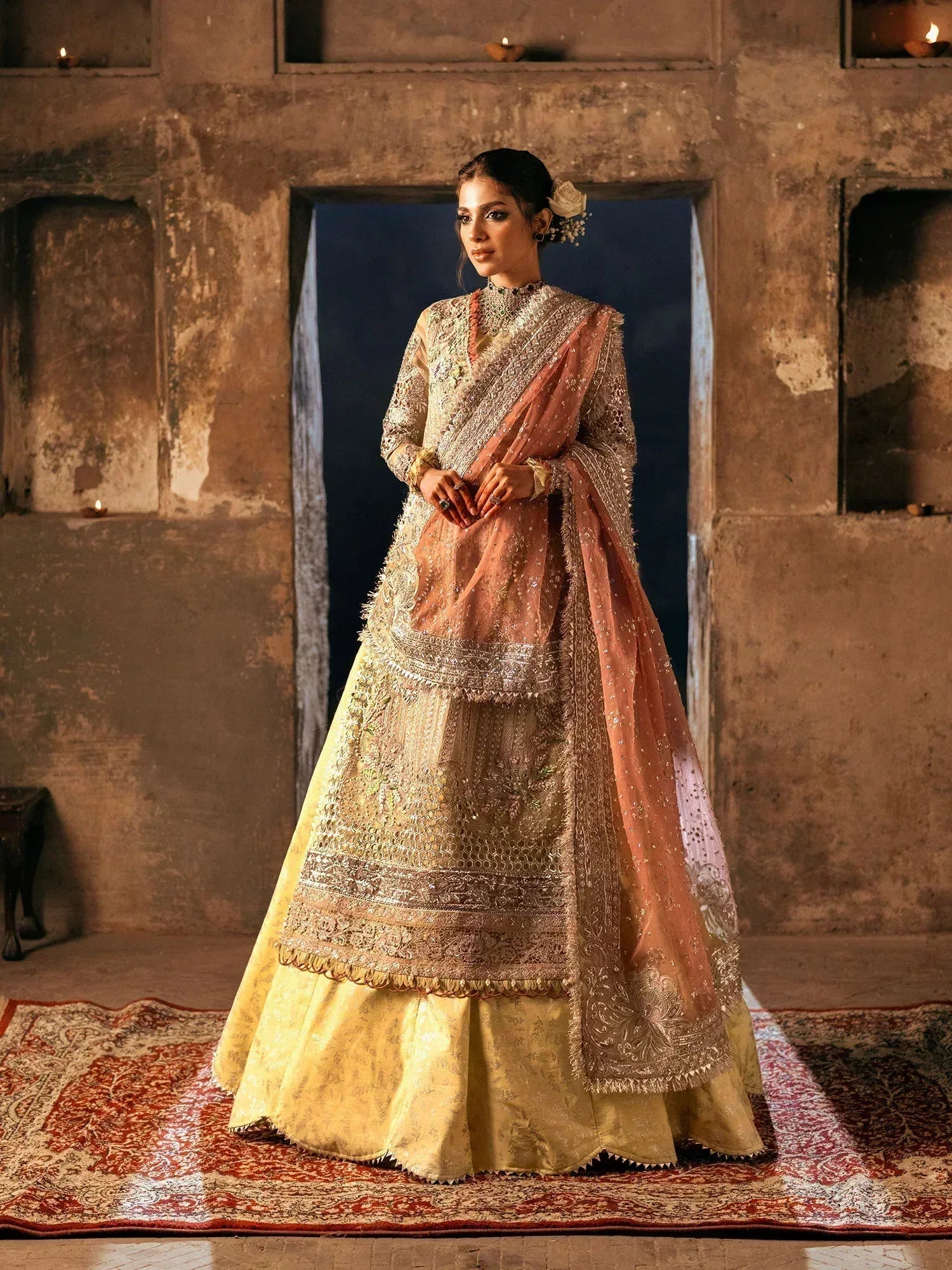 Maryam Hussain | Gulaab Wedding Formals 24 | Marwa - Rang-e-Khaas