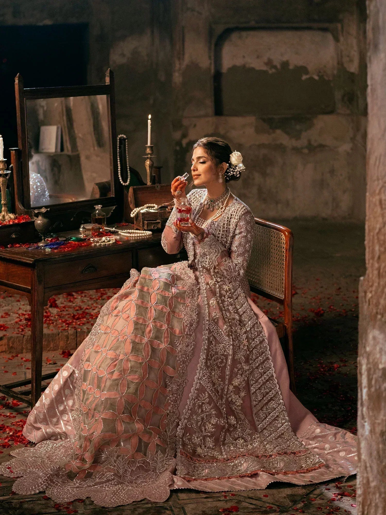Maryam Hussain | Gulaab Wedding Formals 24 | Mahi - Rang-e-Khaas