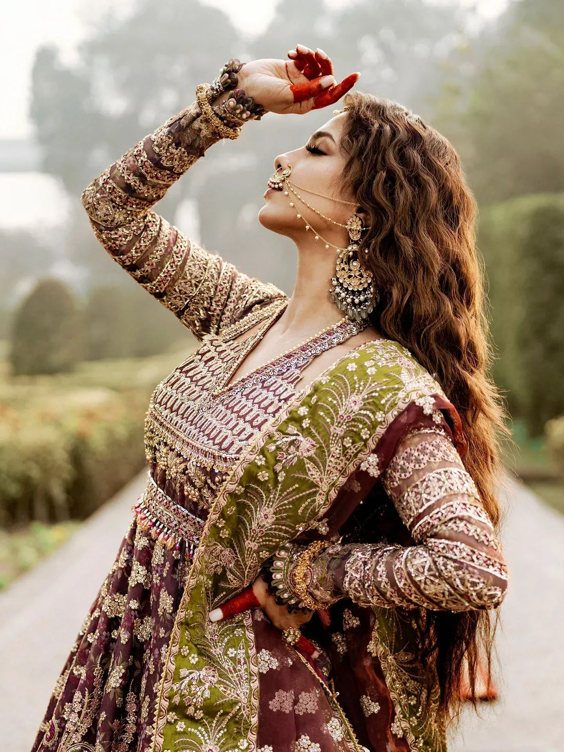 Maryam Hussain | Gulaab Wedding Formals 24 | Ronak - Rang-e-Khaas