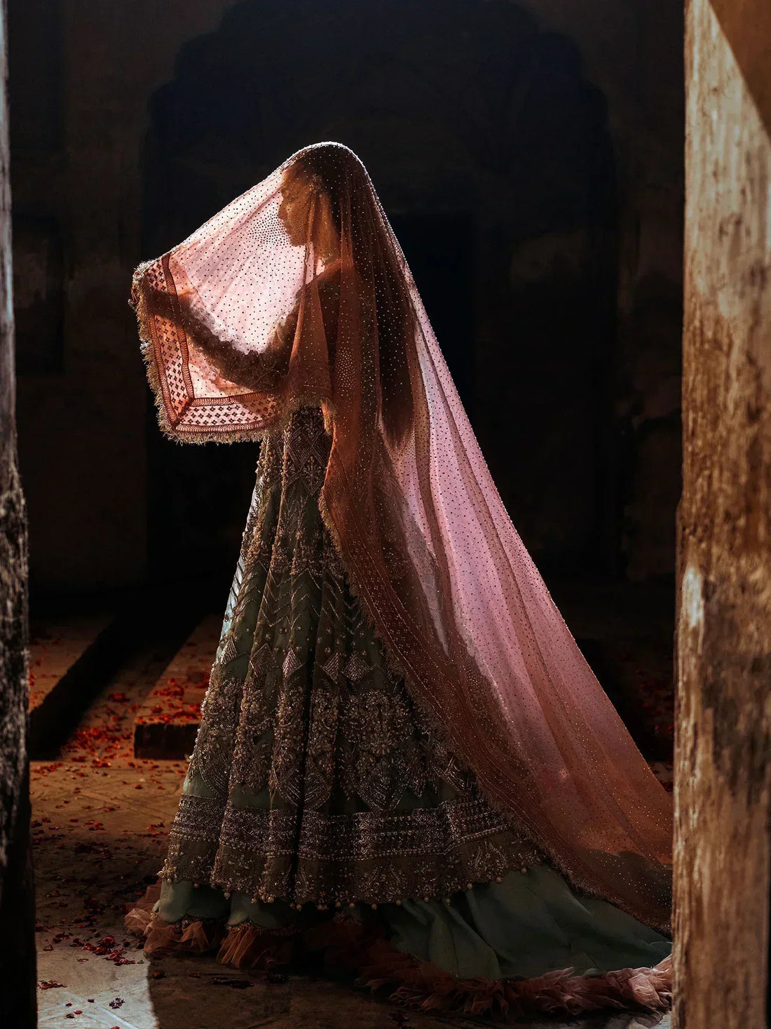 Maryam Hussain | Gulaab Wedding Formals 24 | Roshan - Rang-e-Khaas