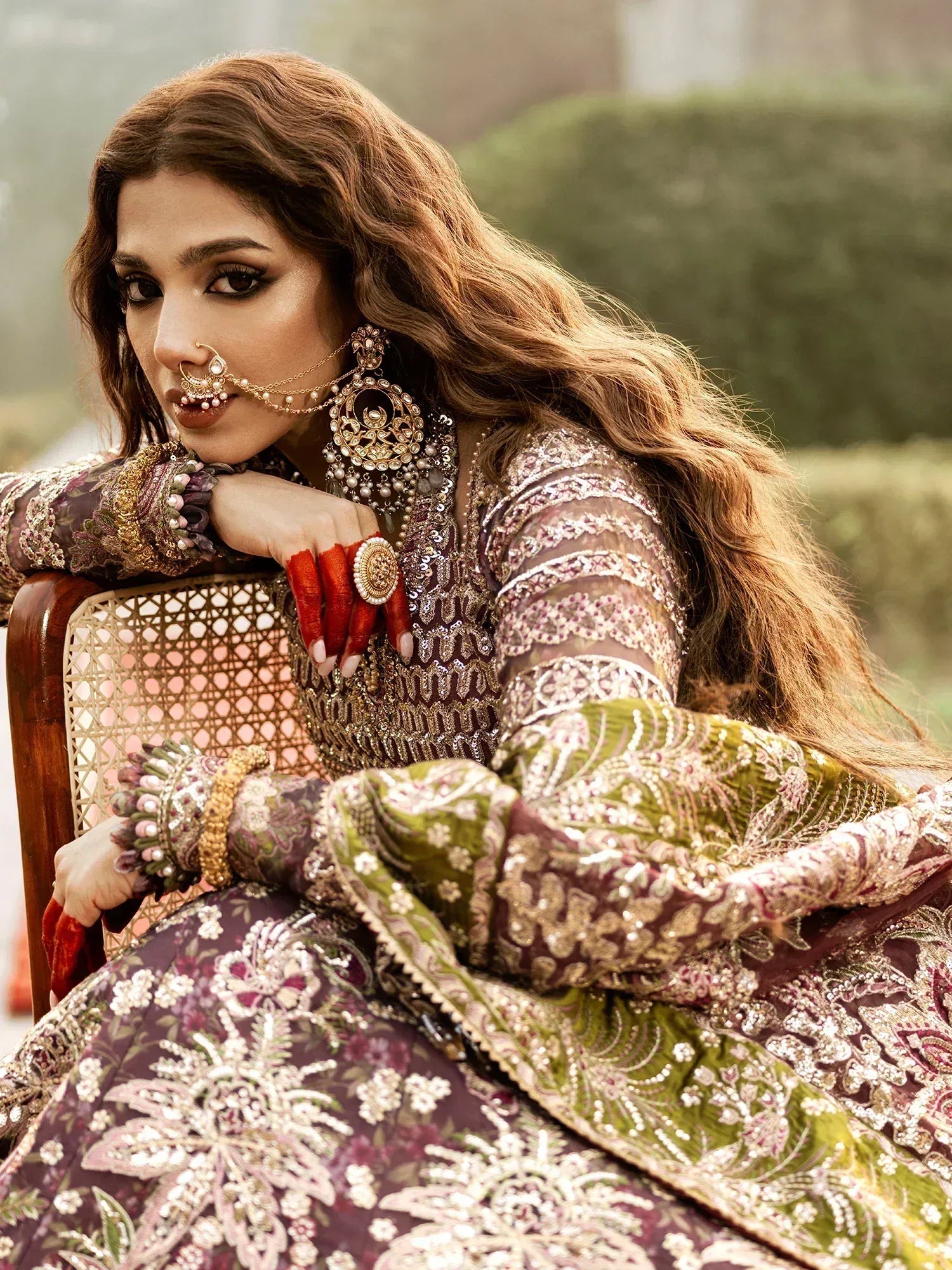 Maryam Hussain | Gulaab Wedding Formals 24 | Ronak - Rang-e-Khaas
