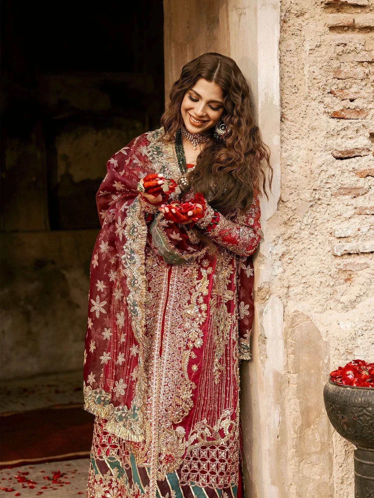 Maryam Hussain | Gulaab Wedding Formals 24 | Ishq - Rang-e-Khaas