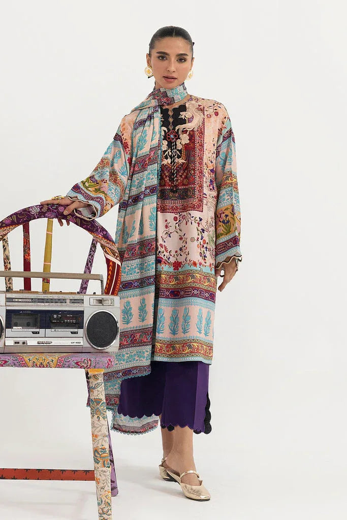 Sana Safinaz | Mahay Winter 25 | H255-001A-3CY - Rang-e-Khaas