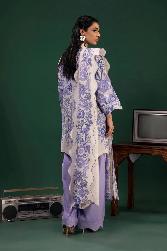 Sana Safinaz | Mahay Winter 25 | H255-002A-2BQ - Rang-e-Khaas