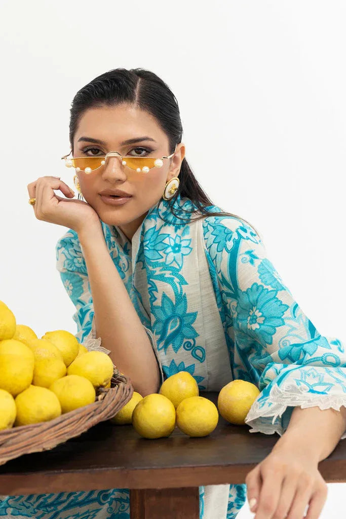 Sana Safinaz | Mahay Winter 25 | H255-002B-2BQ - Rang-e-Khaas