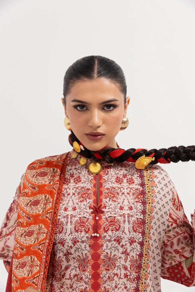 Sana Safinaz | Mahay Winter 25 | H255-003A - Rang-e-Khaas