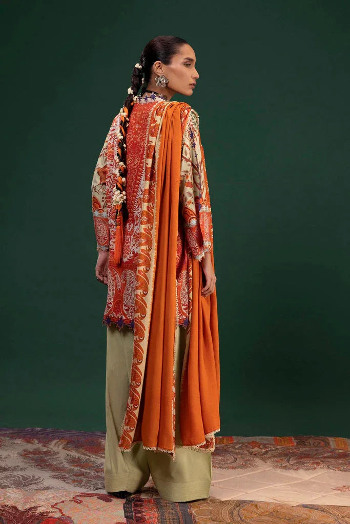 Sana Safinaz | Mahay Winter 25 | H255-003B-3CY - Rang-e-Khaas