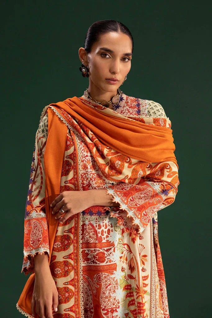 Sana Safinaz | Mahay Winter 25 | H255-003B-3CY - Rang-e-Khaas