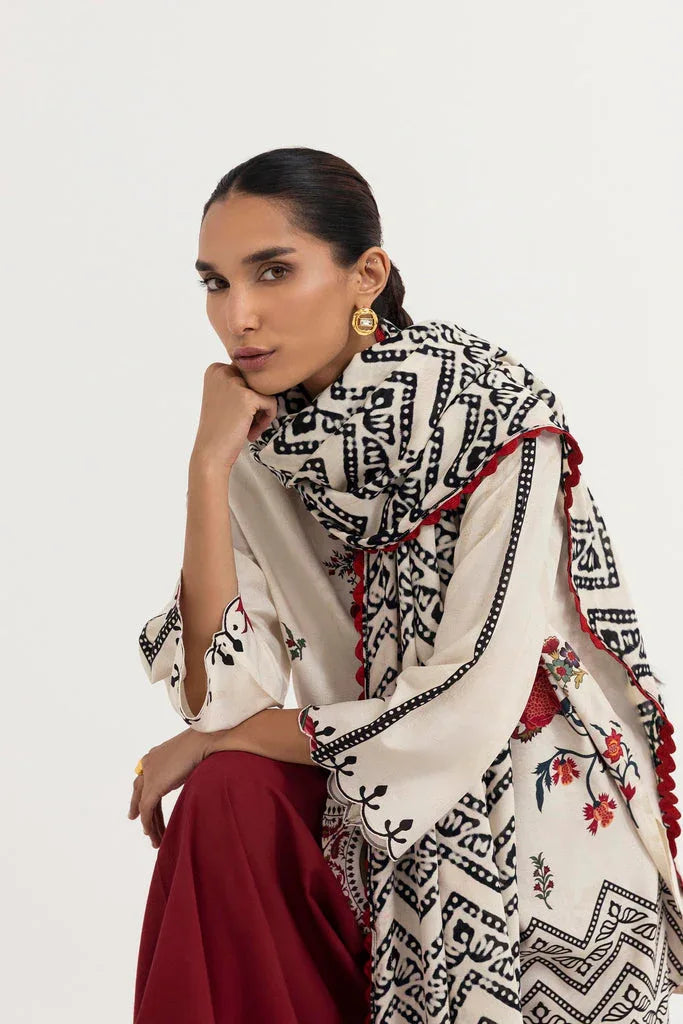 Sana Safinaz | Mahay Winter 25 | H255-004A-3CY - Rang-e-Khaas