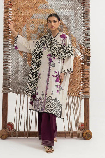 Sana Safinaz | Mahay Winter 25 | H255-004B-3CY - Rang-e-Khaas