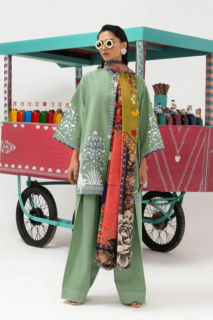 Sana Safinaz | Mahay Winter 25 | H255-006B-3CQ - Rang-e-Khaas