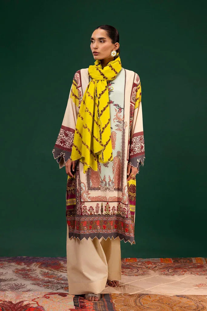 Sana Safinaz | Mahay Winter 25 | H255-007A-2DA - Rang-e-Khaas
