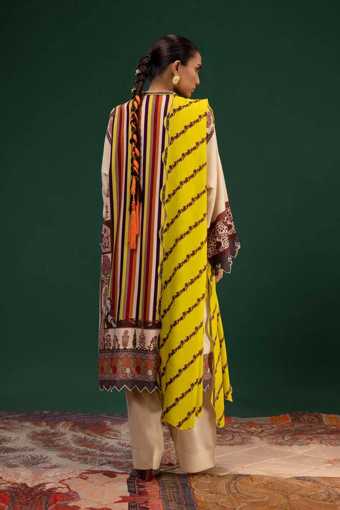Sana Safinaz | Mahay Winter 25 | H255-007A-2DA - Rang-e-Khaas