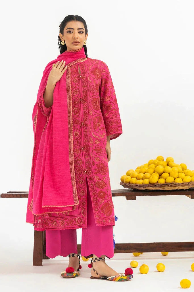 Sana Safinaz | Mahay Winter 25 | H255-008A-2Q - Rang-e-Khaas