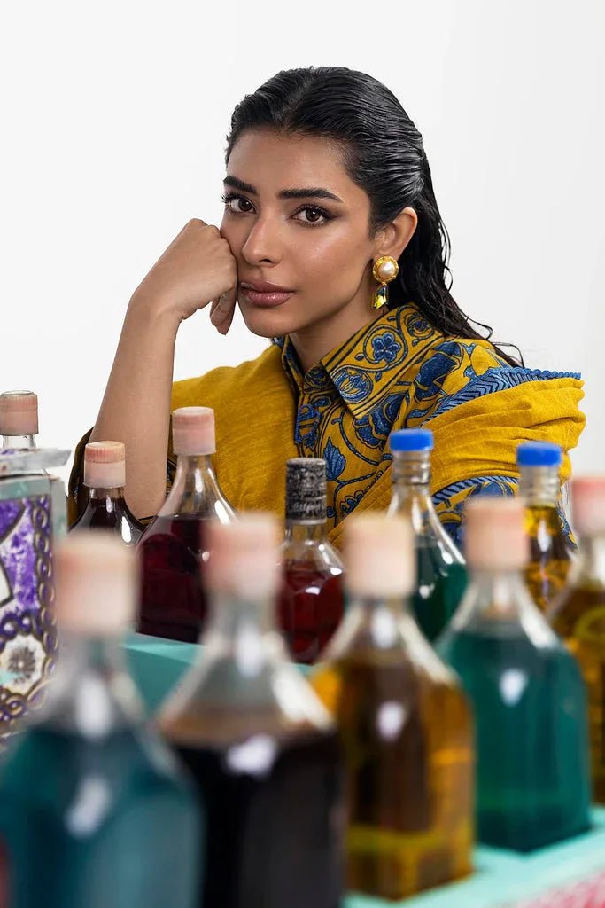 Sana Safinaz | Mahay Winter 25 |H255-008B-2Q - Rang-e-Khaas
