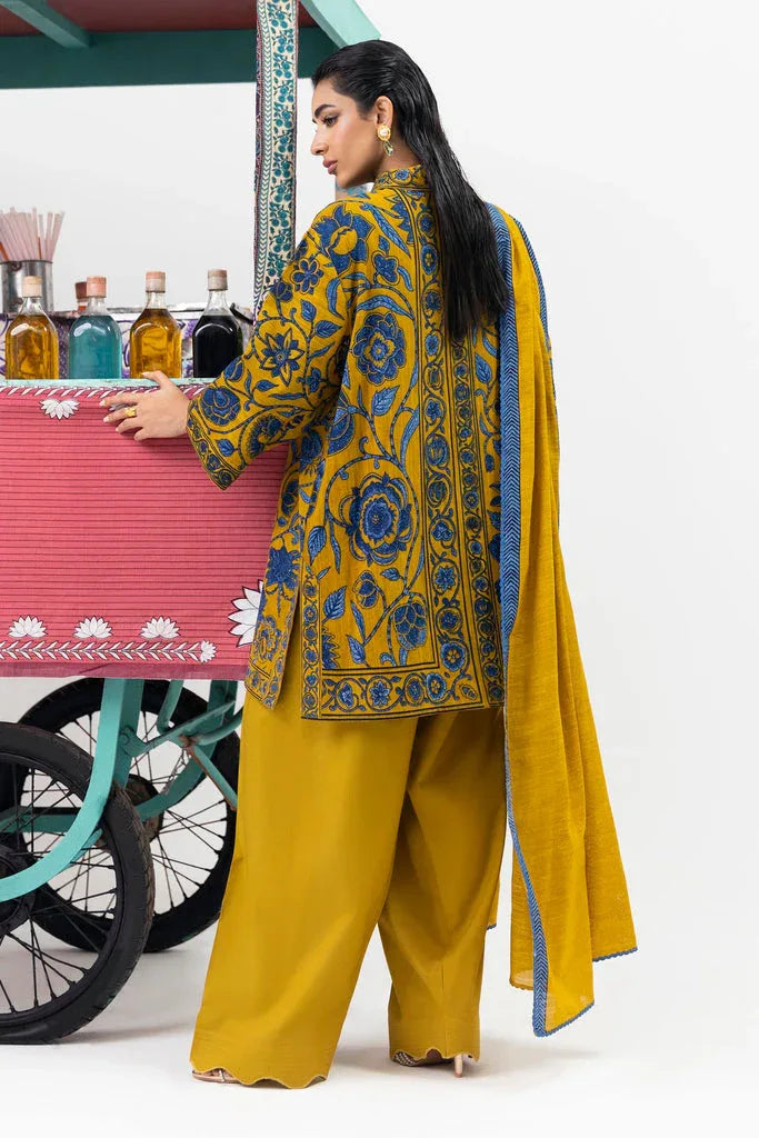 Sana Safinaz | Mahay Winter 25 |H255-008B-2Q - Rang-e-Khaas