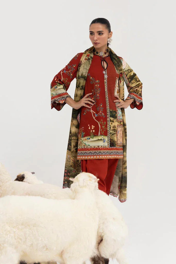 Sana Safinaz | Mahay Winter 25 | H255-009A-2DA - Rang-e-Khaas