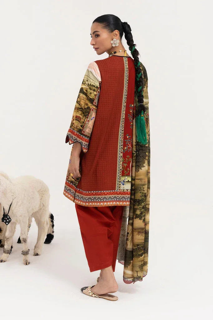 Sana Safinaz | Mahay Winter 25 | H255-009A-2DA - Rang-e-Khaas