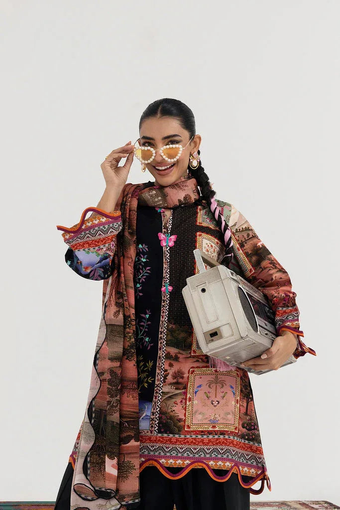 Sana Safinaz | Mahay Winter 25 | H255-009B-2DA - Rang-e-Khaas