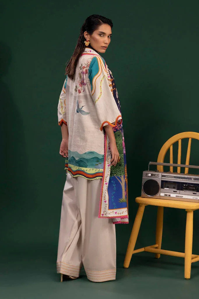 Sana Safinaz | Mahay Winter 25 | H255-010A-2Q - Rang-e-Khaas