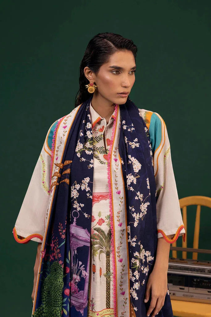 Sana Safinaz | Mahay Winter 25 | H255-010A-2Q - Rang-e-Khaas