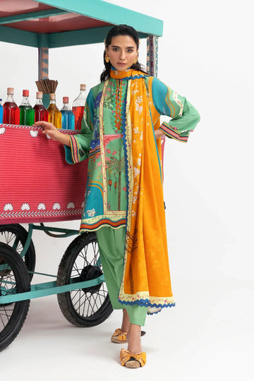 Sana Safinaz | Mahay Winter 25 | H255-010B-2Q - Rang-e-Khaas