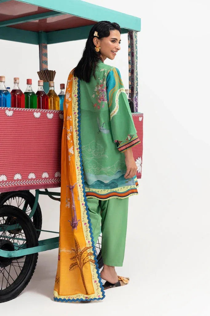 Sana Safinaz | Mahay Winter 25 | H255-010B-2Q - Rang-e-Khaas