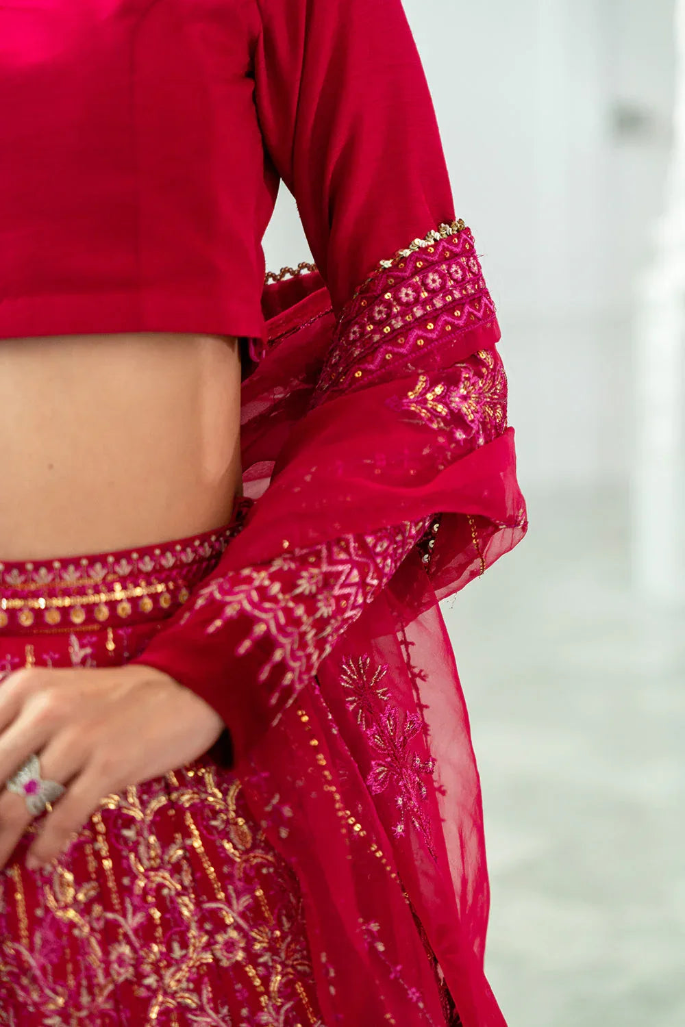 Saira Rizwan | Naqsh Festive | SRN24-04 Sharmas - Rang-e-Khaas