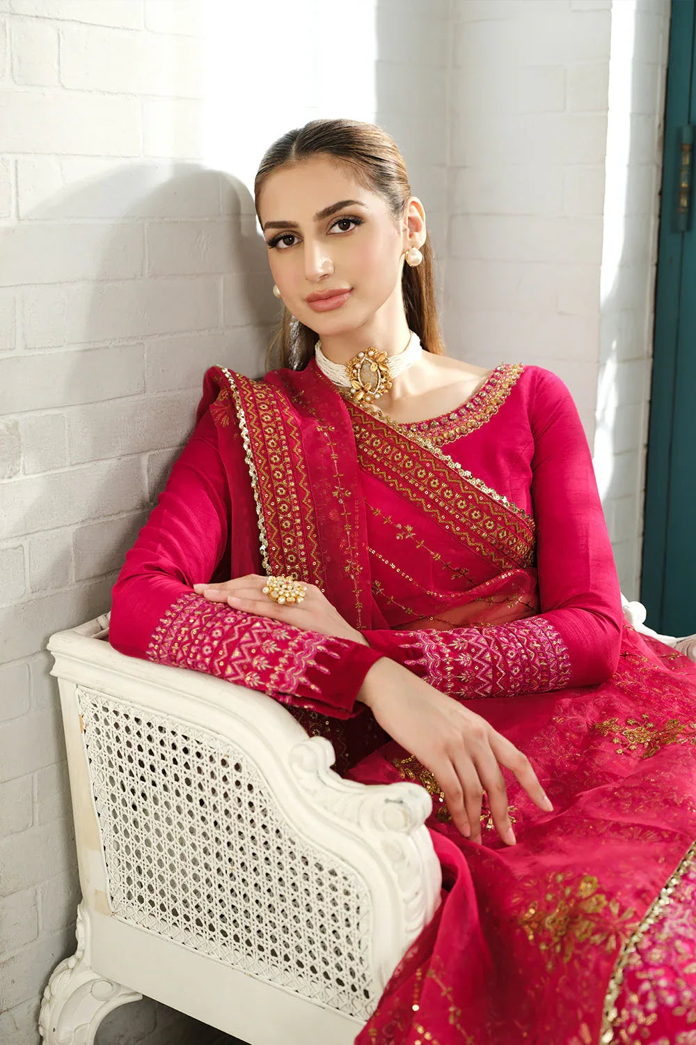 Saira Rizwan | Naqsh Festive | SRN24-04 Sharmas - Rang-e-Khaas