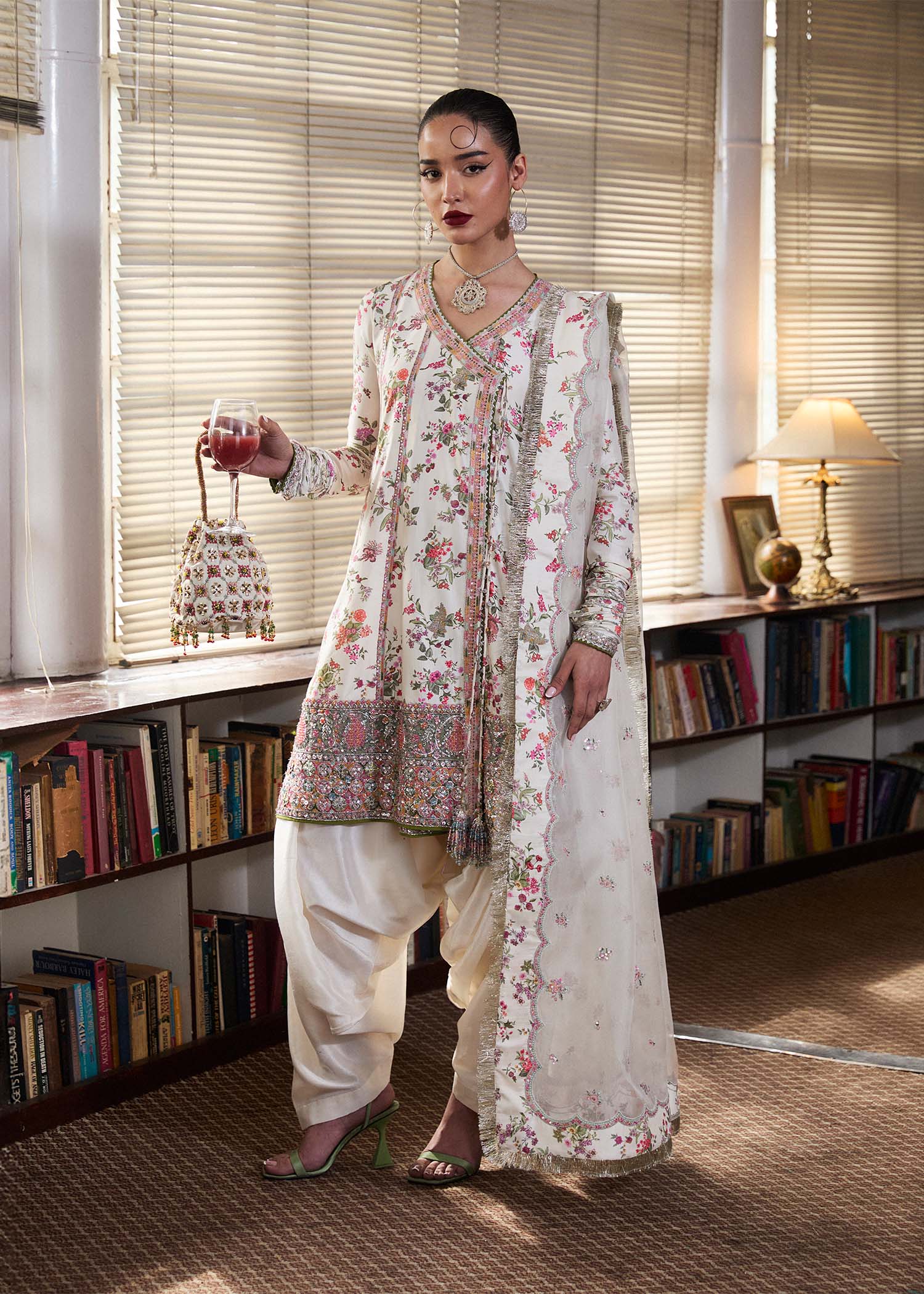Hussain Rehar | SS Luxury Pret 25 | Inara - Rang-e-Khaas