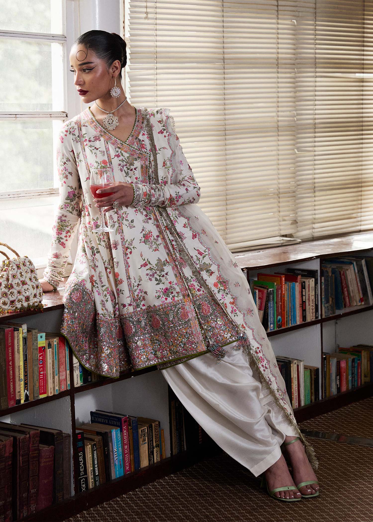 Hussain Rehar | SS Luxury Pret 25 | Inara - Rang-e-Khaas