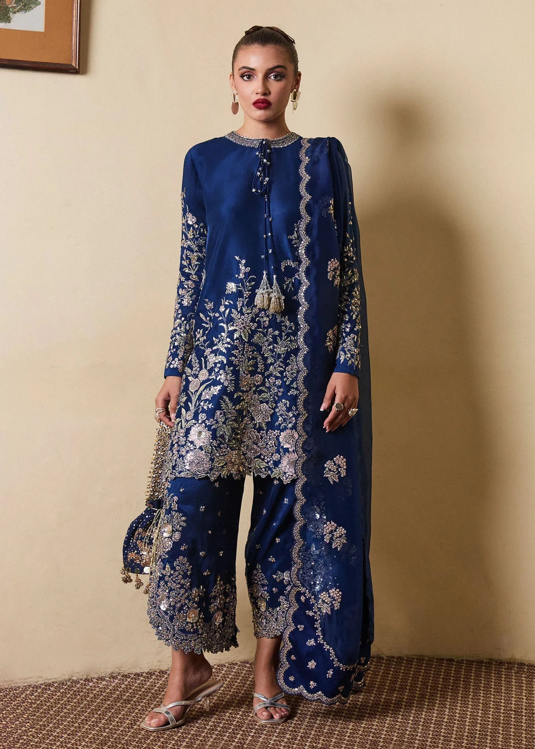 Hussain Rehar | SS Luxury Pret 25 | Twil - Rang-e-Khaas