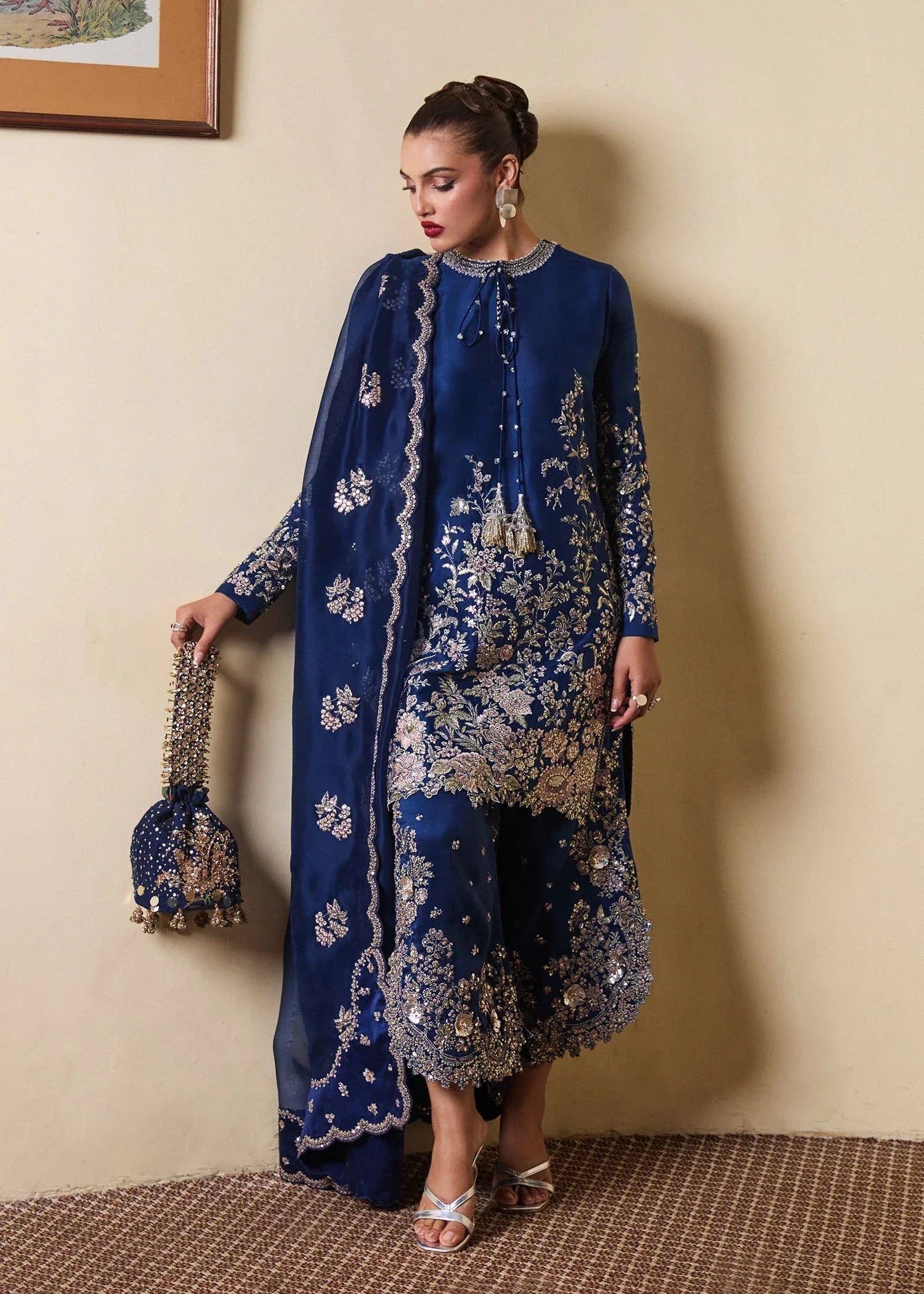 Hussain Rehar | SS Luxury Pret 25 | Twil - Rang-e-Khaas