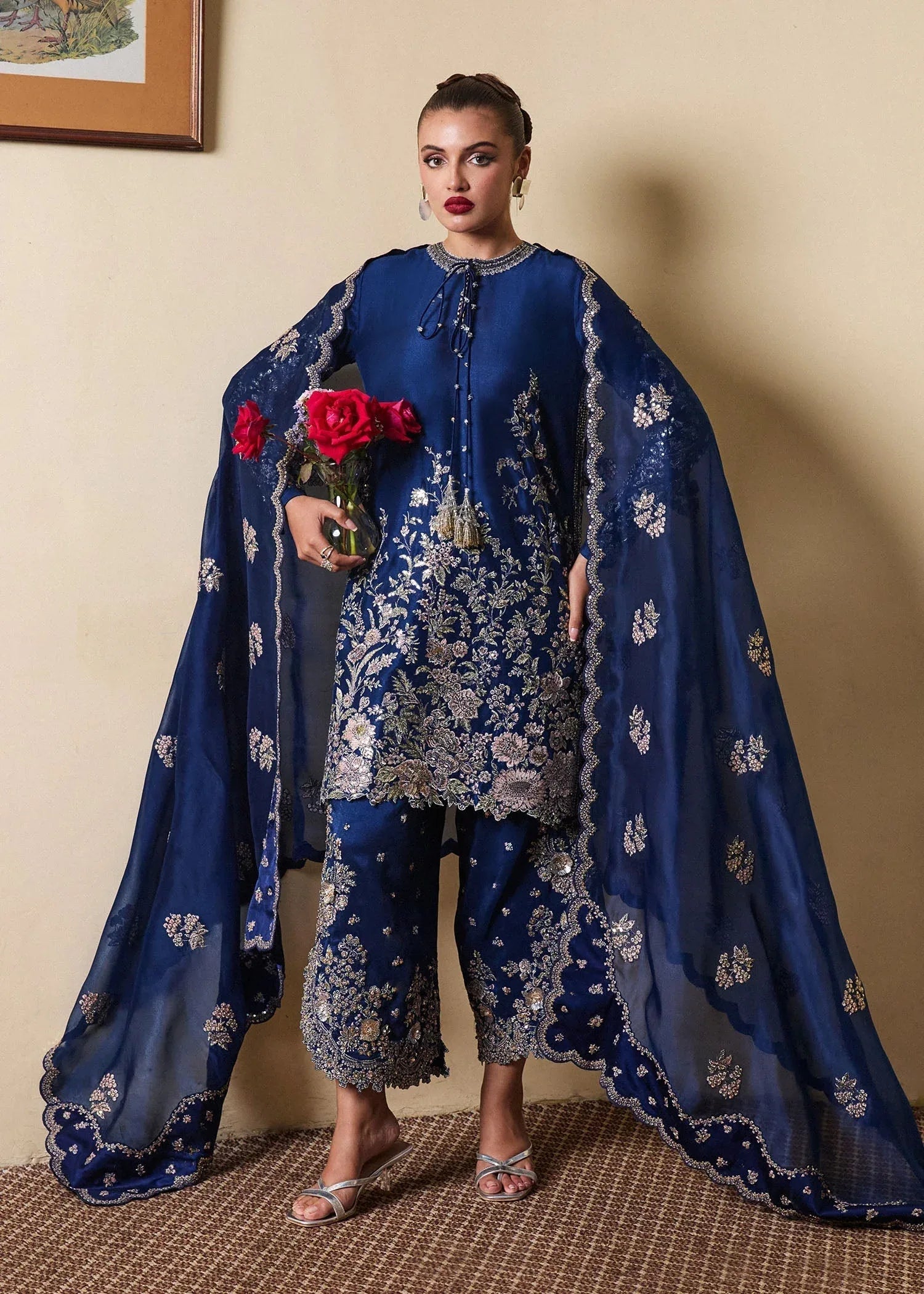 Hussain Rehar | SS Luxury Pret 25 | Twil - Rang-e-Khaas
