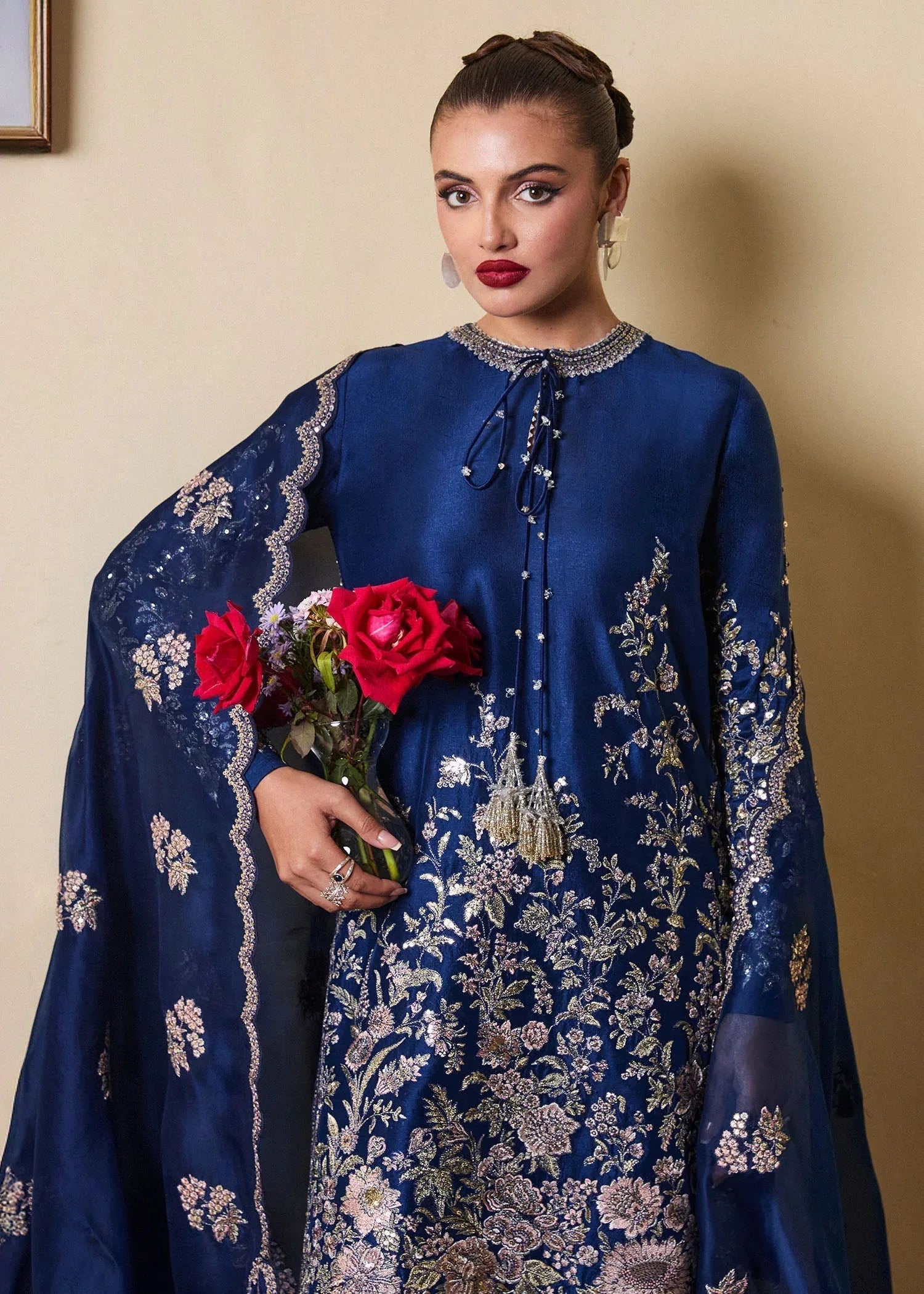 Hussain Rehar | SS Luxury Pret 25 | Twil - Rang-e-Khaas