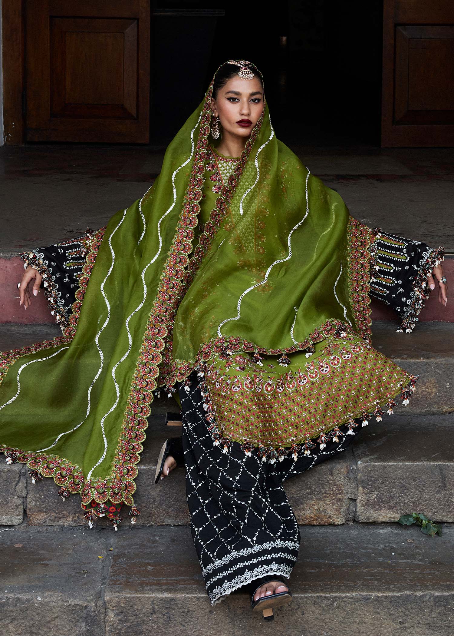 Hussain Rehar | Luxury Lawn 25 | Abass - Rang-e-Khaas