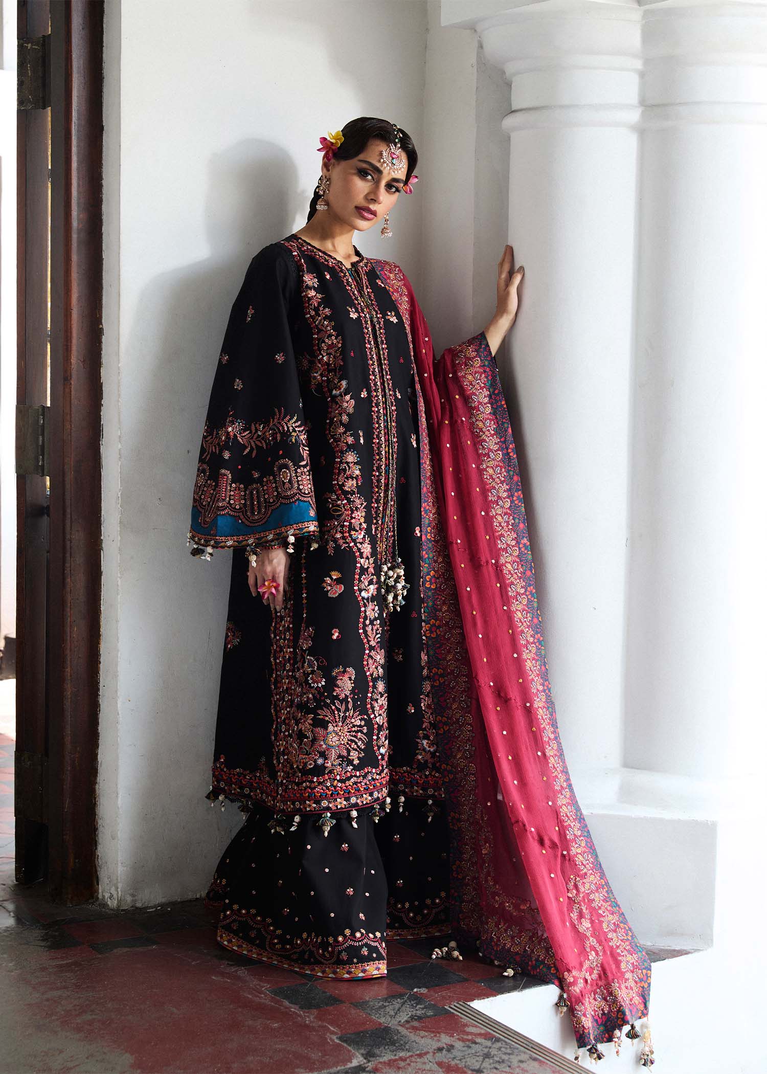 Hussain Rehar | Luxury Lawn 25 | Bliz - Rang-e-Khaas