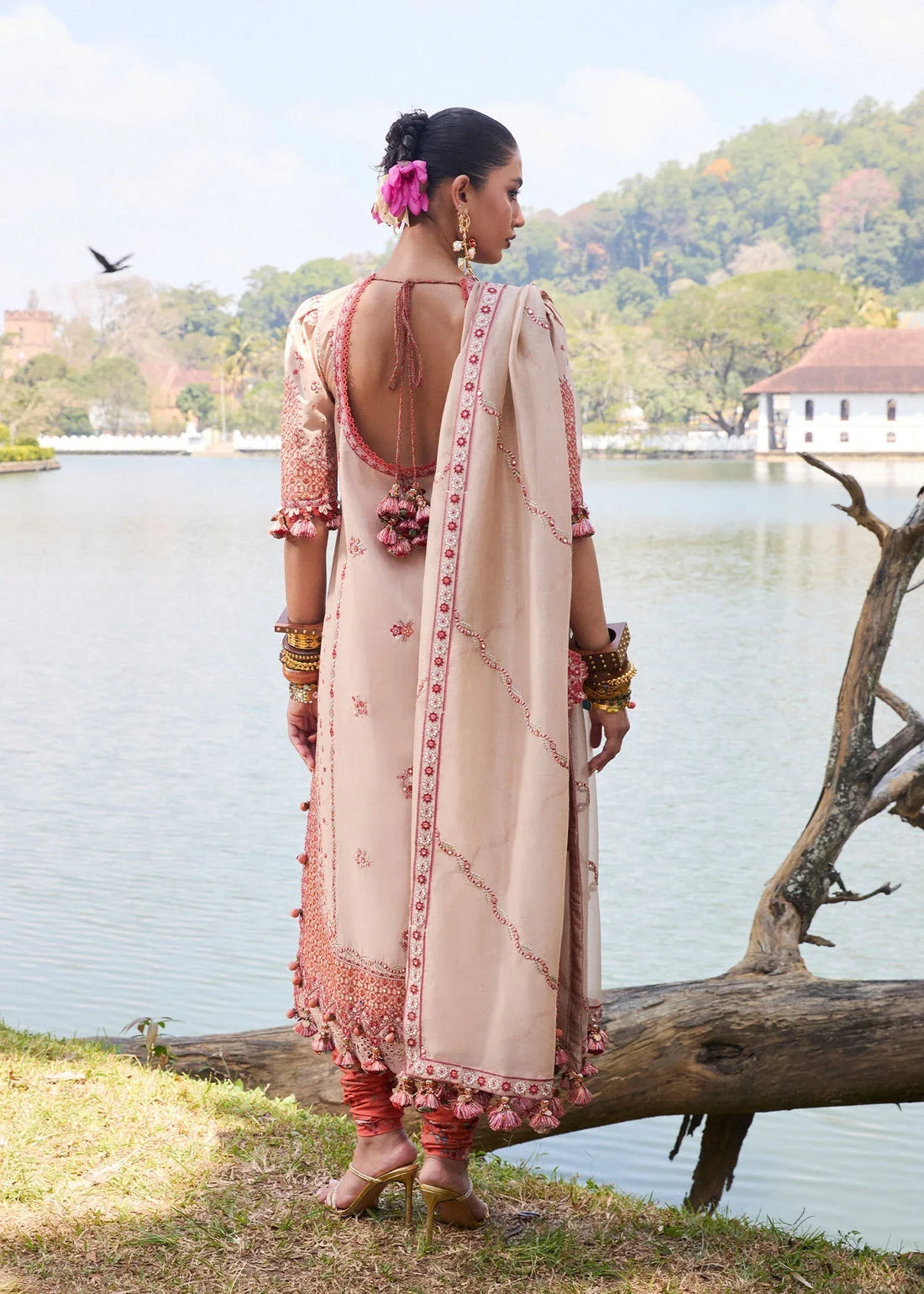 Hussain Rehar | Luxury Lawn 25 | Mari - Rang-e-Khaas