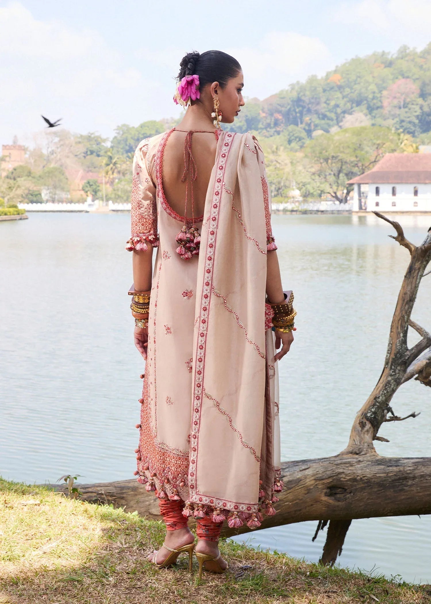 Hussain Rehar | Luxury Lawn 25 | Mari - Rang-e-Khaas