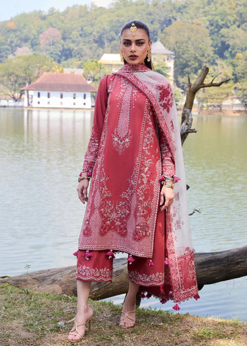 Hussain Rehar | Luxury Lawn 25 | Flare - Rang-e-Khaas