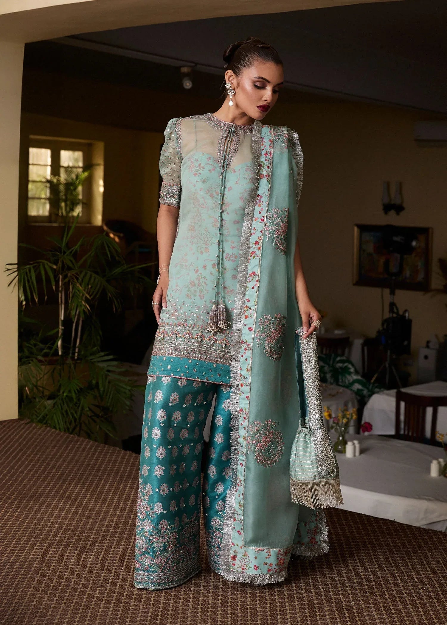 Hussain Rehar | SS Luxury Pret 25 | Artes - Rang-e-Khaas