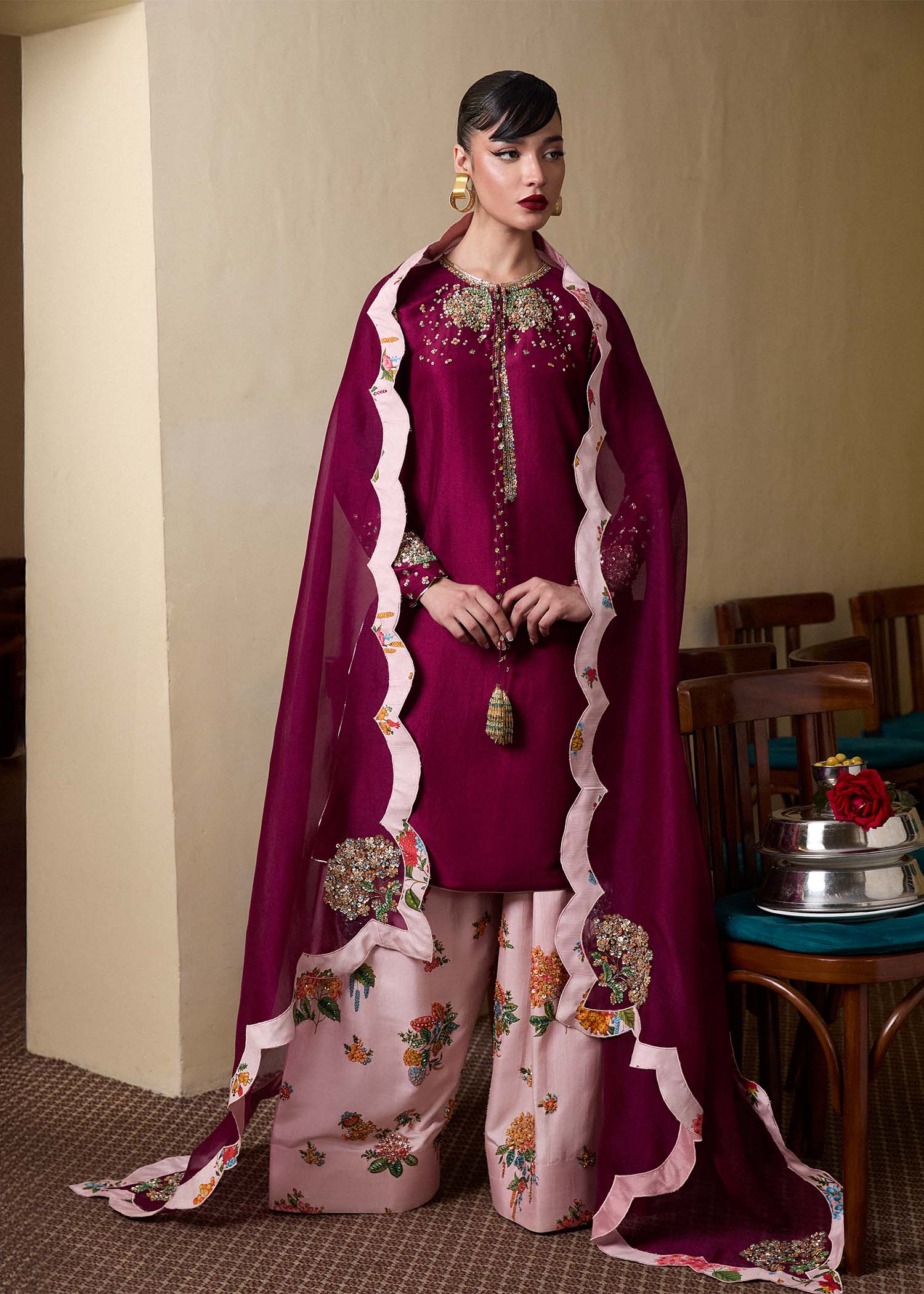 Hussain Rehar | SS Luxury Pret 25 | Impel - Rang-e-Khaas